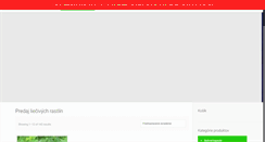 Desktop Screenshot of nakupnarosa.sk